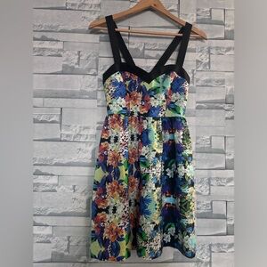 FOREVER NEW Strapless Floral Dress - Multicolor